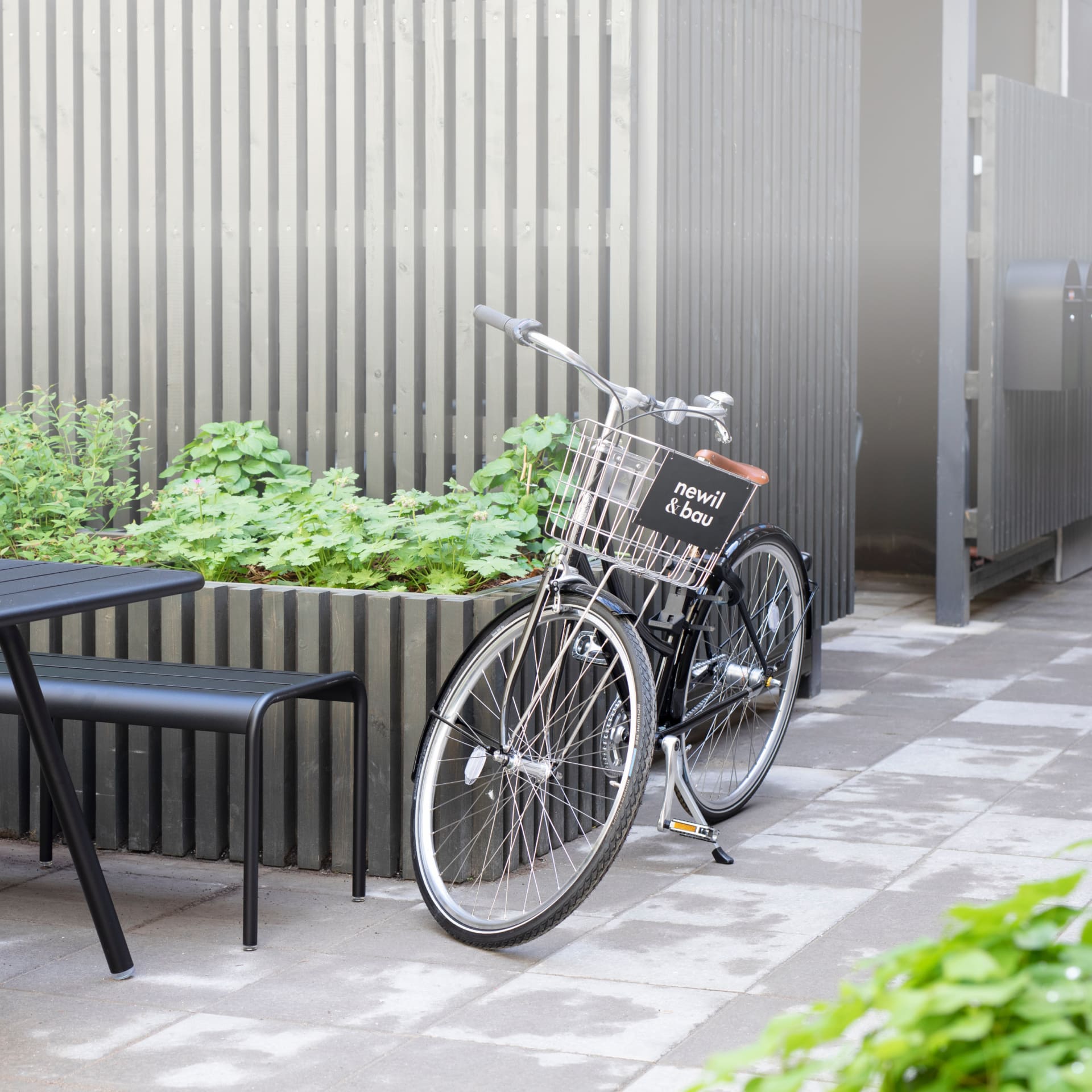 Viihtyisä sisäpiha