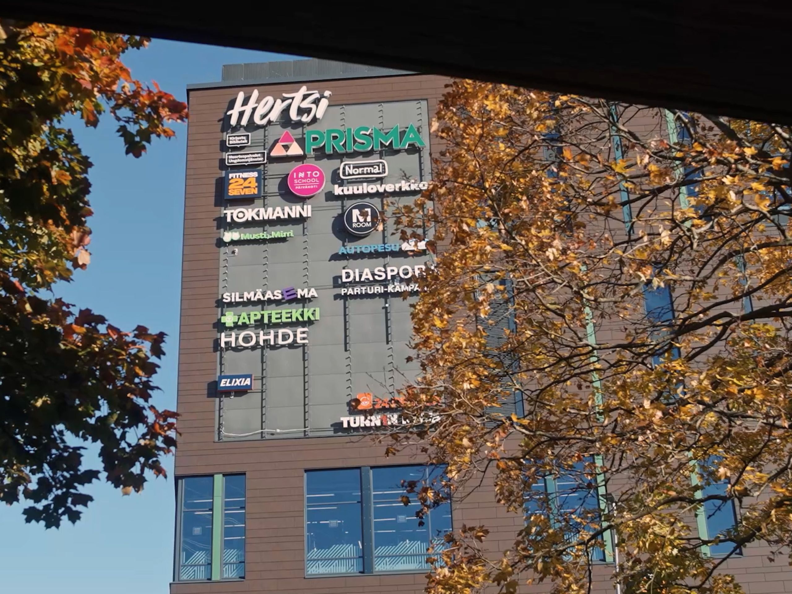 Herttoniemen kauppakeskus Hertsi julksivukuva