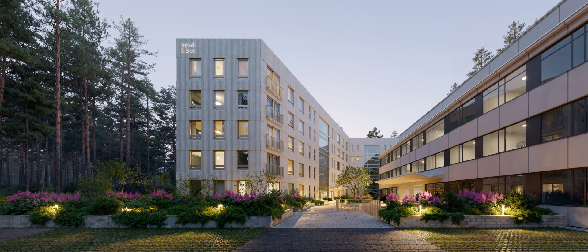 N&B Tapiola julkisivu kuva