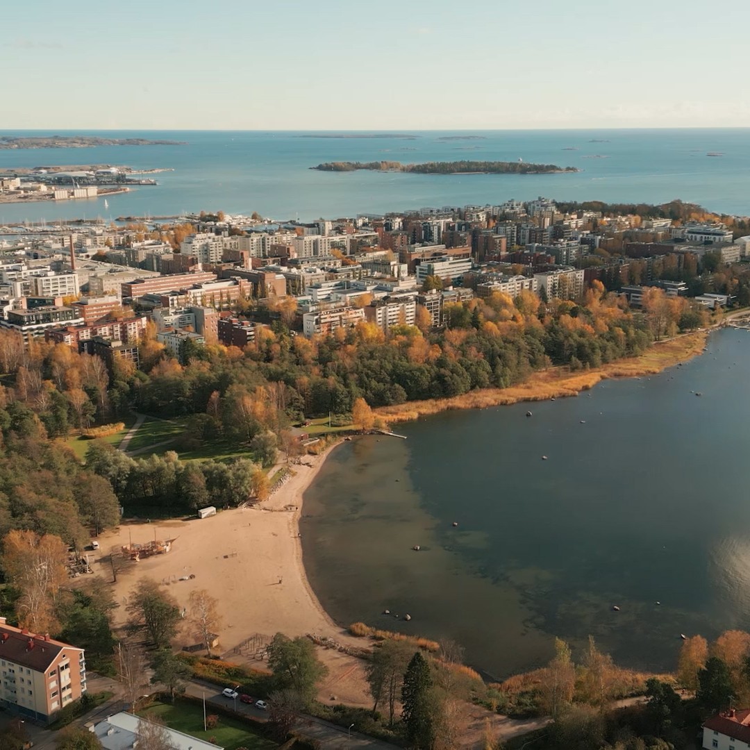 Lauttasaaren ilmakuva